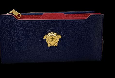 versace coins|versace card case.